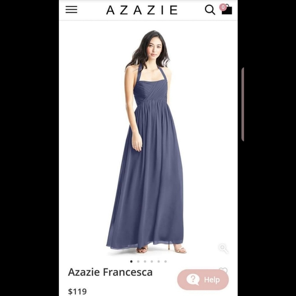 Azazie Francesca Full Length Formal Dress